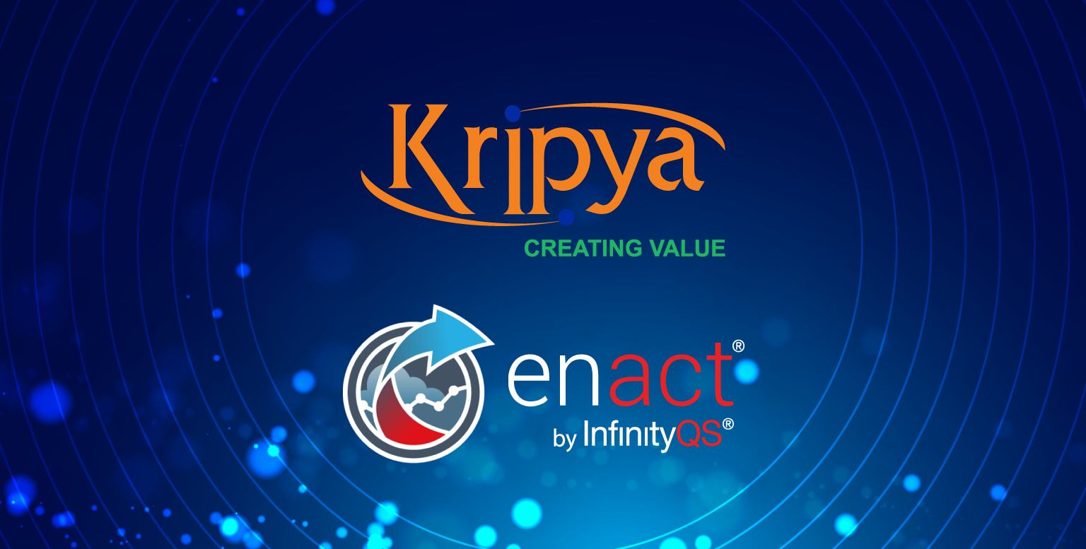 Infinity QS and Kripya Partnership announcement